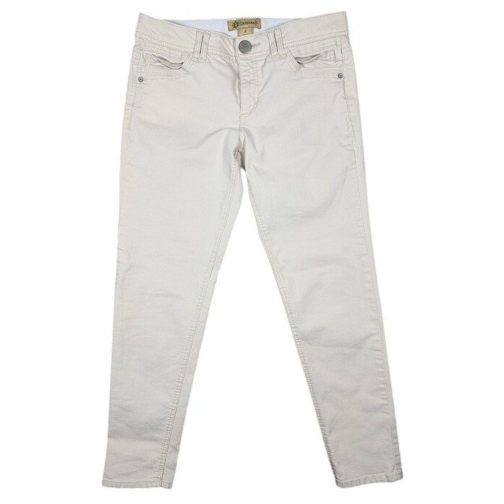 Democracy Ab Technology Cream Skinny Pants Womens Size 8 Off White B1304ACXX